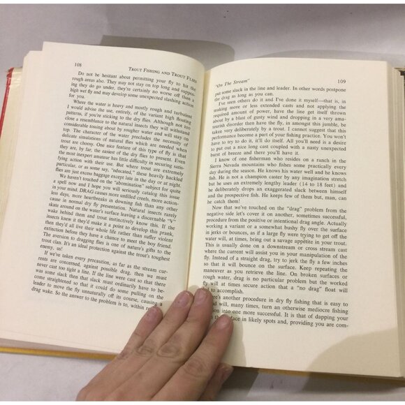 Trout Fishing & Trout Flies book by Jim Quick - Picture 6 of 8